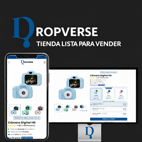 DropVerse Pro Setup - Tienda personalizada lista para vender